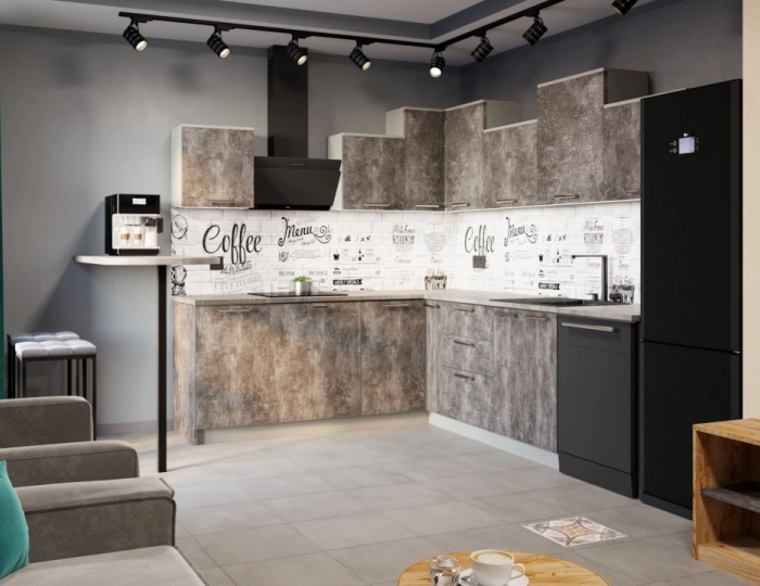 4-мест. 3-комн. апартаменты с кухней - Отель Aquarius Hotel / Аквариус Отель Цандрипш